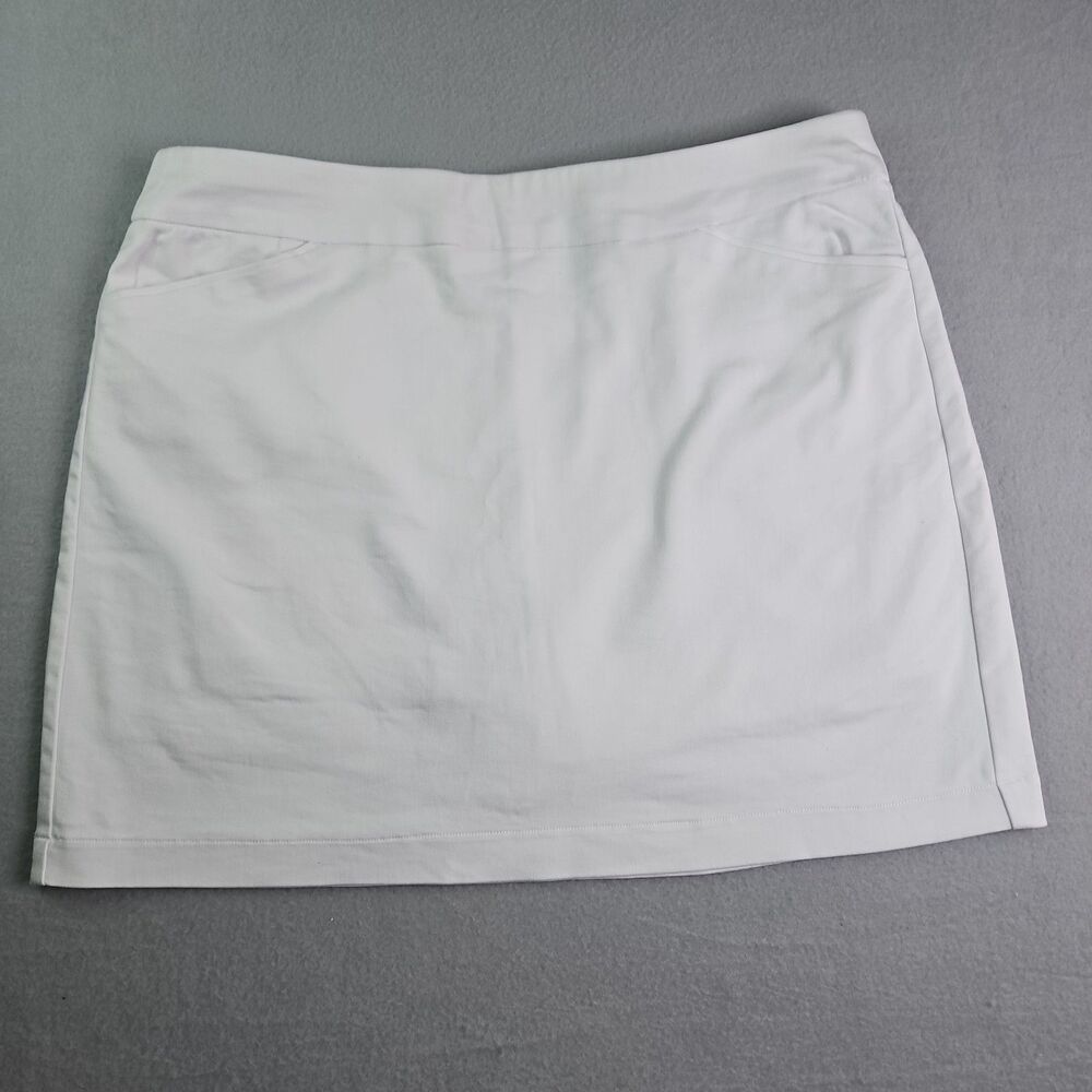 Women's Croft Barrow Effortless Stretch Skort Size 16 P White